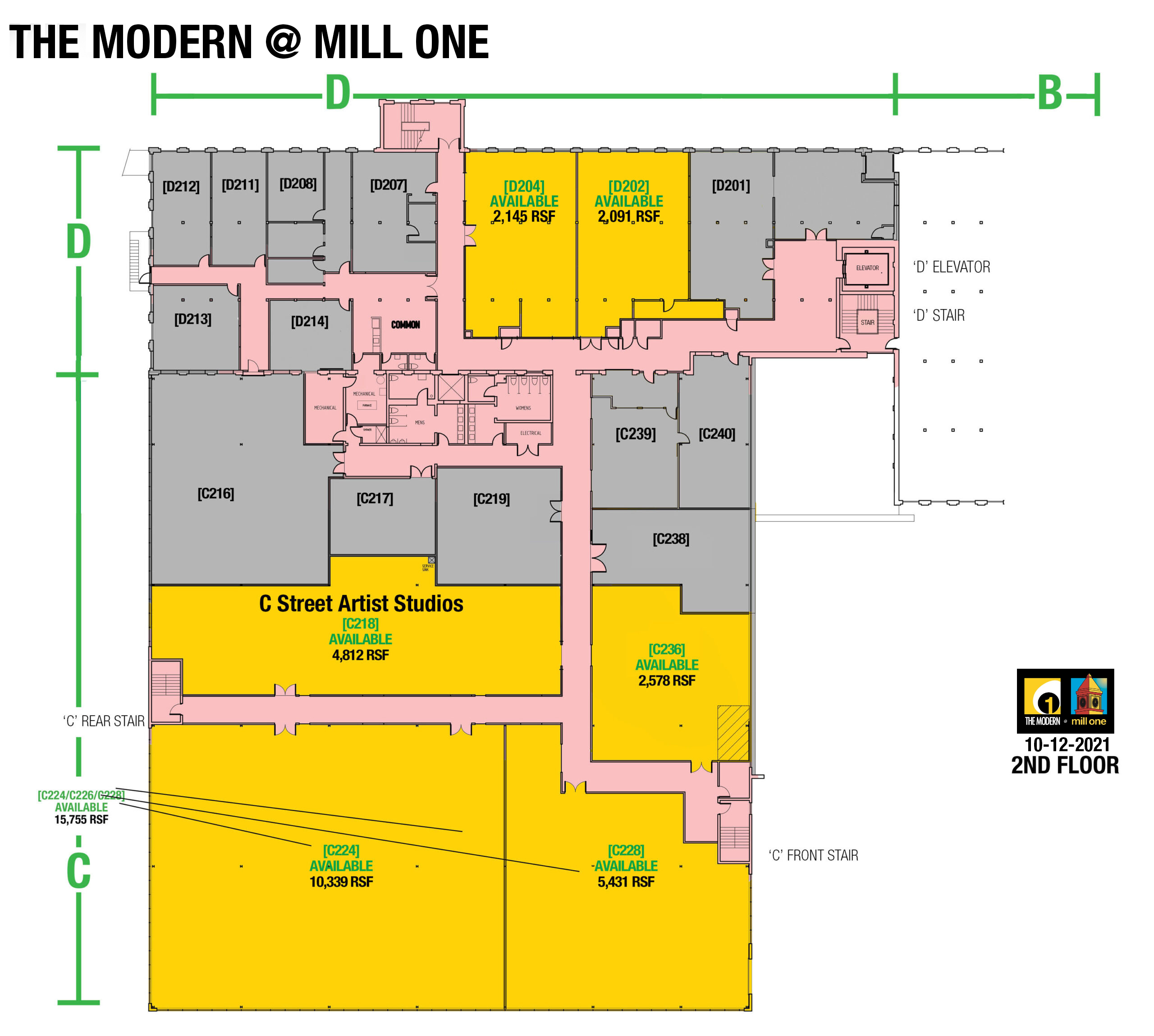 Mill One - floor plan
